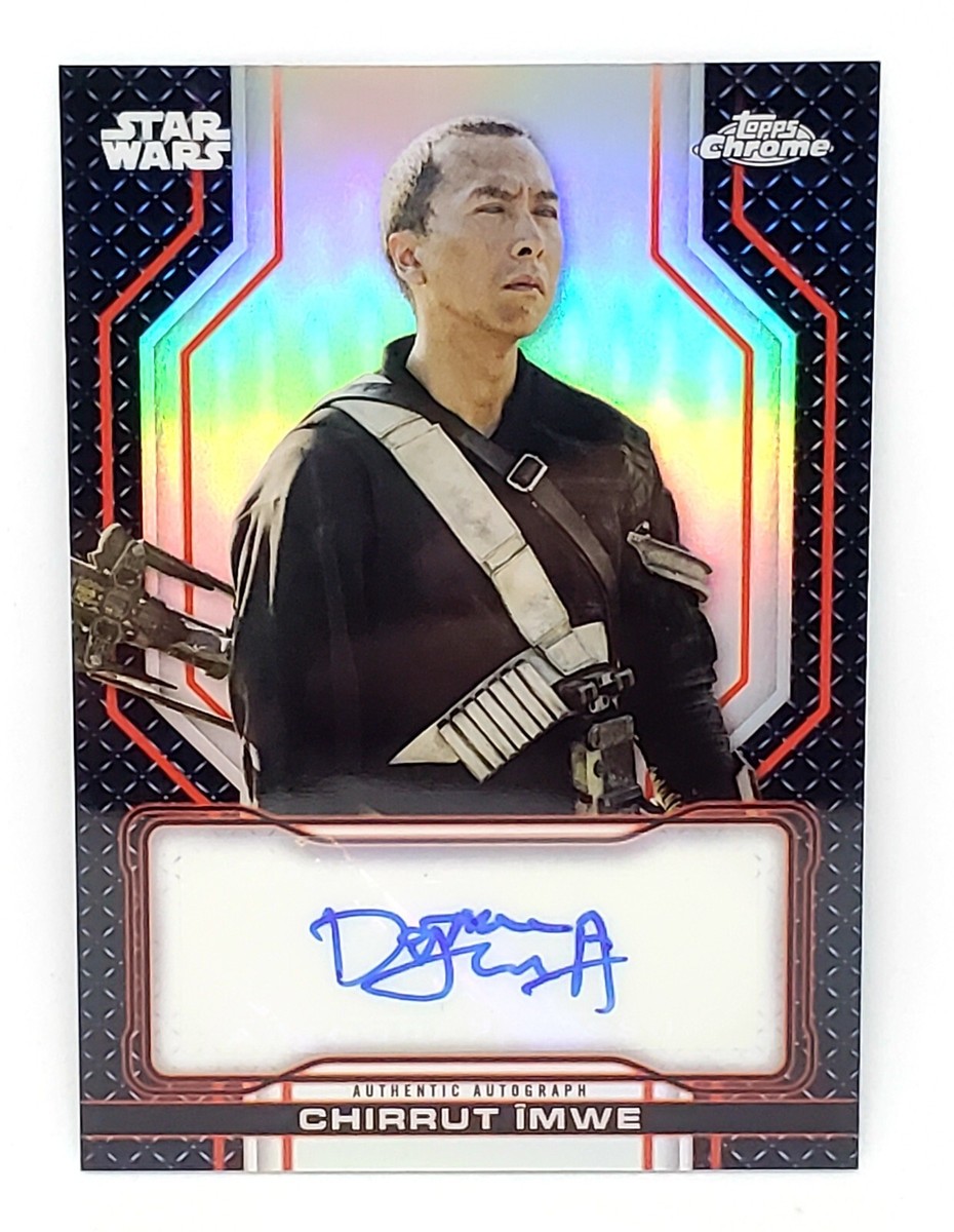 2021 Topps Chrome Star Wars Legacy Refractor Autograph ARB