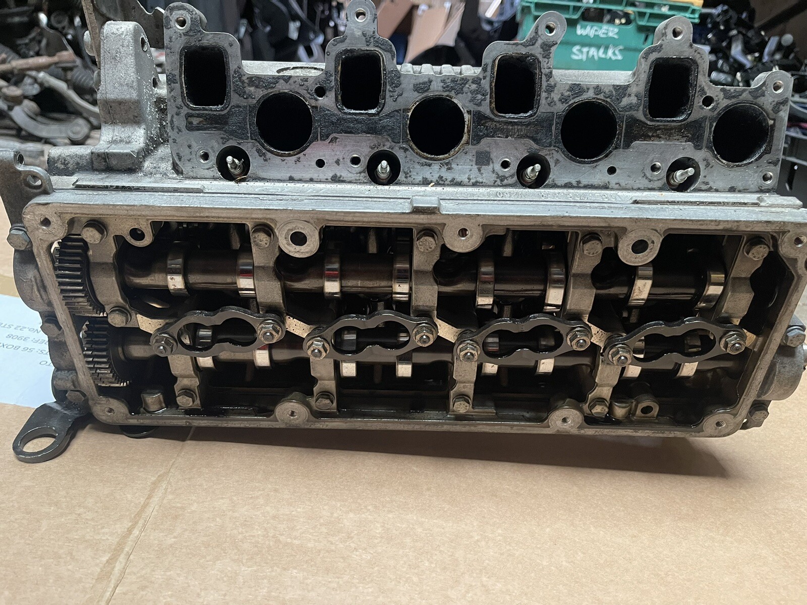 VW AUDI 2.0 TDI CYLINDER HEAD ENGINE CODE CAG 03L 103 373 03L103373 for ...