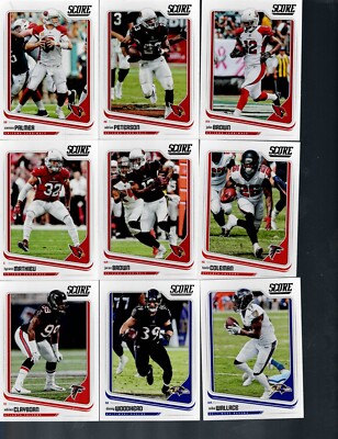 2018 SCORE  FOOTBALL COMPLETE YOUR SET 251-450 BUY MORE SAVE MORE!