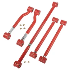 For 2007-2014 GM SUV Adjustable Rear Lower & Upper Control Arm & Rear Track Bar