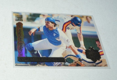 1994 TOPPS STADIUM CLUB - MIKE PIAZZA DODGERS SUPER TEAM CARD REDEEMED RARE !!