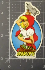 HOOK-UPS Skate STICKER evil red riding hood skateboards helmets decal hentai Z