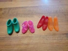 Vintage Barbie Francie Doll ~ Multicolor SHOES Lot ~ Japan, Heel, T Strap