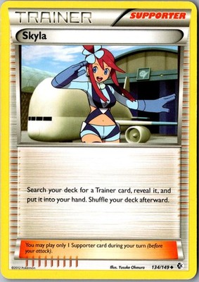 Skyla 134/149 Uncommon Boundaries Crossed Lightly Played Pokemon Card TCG  Single | eBay