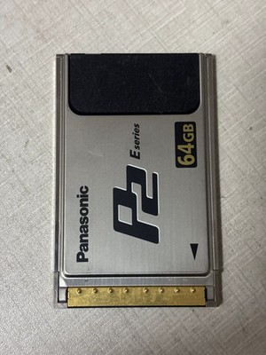 1pc Panasonic AJ-P2E064XG 64GB P2 E-Series 64G Memory Card Tested