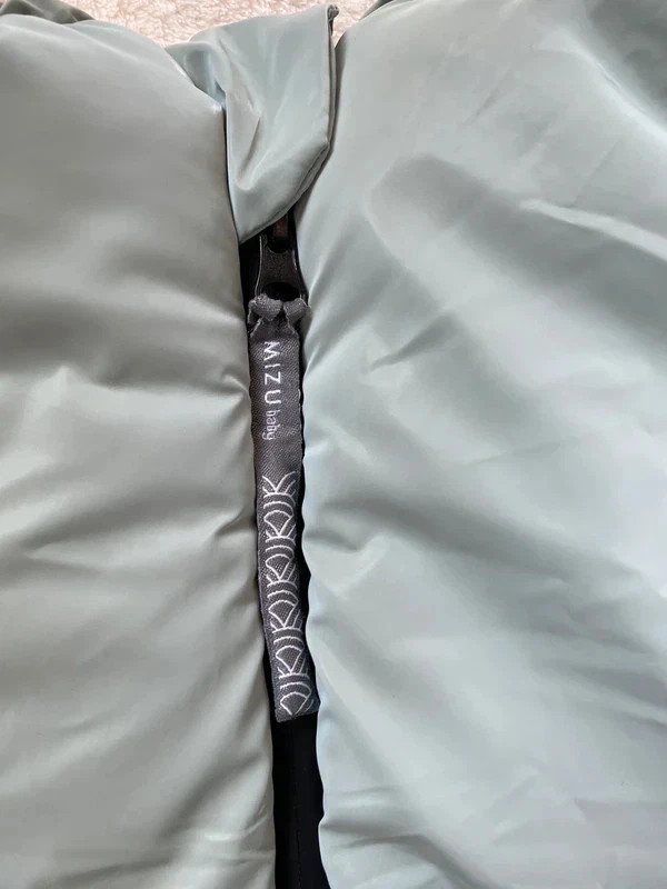 Sacco ovetto Mizu salvia gruppo 0 e 0+ Saki Tek lunghezza 80 cm fino a -5 gradi - Immagine 2 di 4