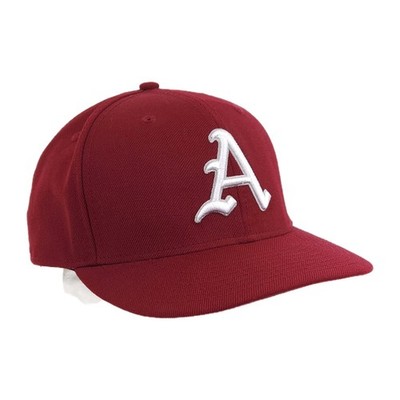 Arkansas Razorbacks New Era 59Fifty Fitted Hat Cap 7 1/2 Red Big A Wool