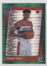 2021 Panini Donruss Optic Fanatics Box Set Green Pulsar Prizm Isaiah Todd 0br5