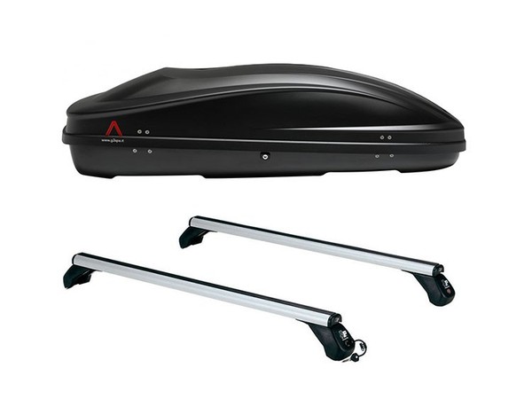 DachtrÄGer LP49+ Dachbox Spark 400 FÜR Renault Captur 5 TÜRer Ab 2013-image
