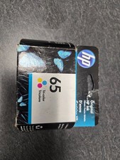 HP N9K01AN 65 Ink Cartridge - Tri-Color  Black