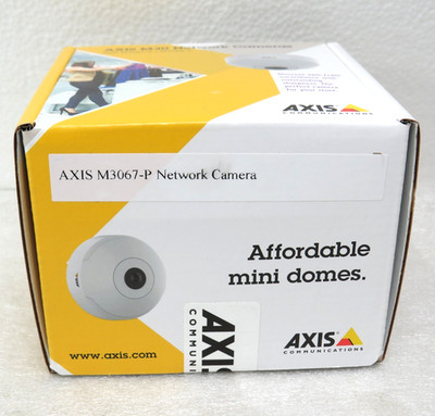 Axis M3067-P H.265 6MP Indoor 360° Panoramic Fisheye IP Camera (SEALED) [CTD]