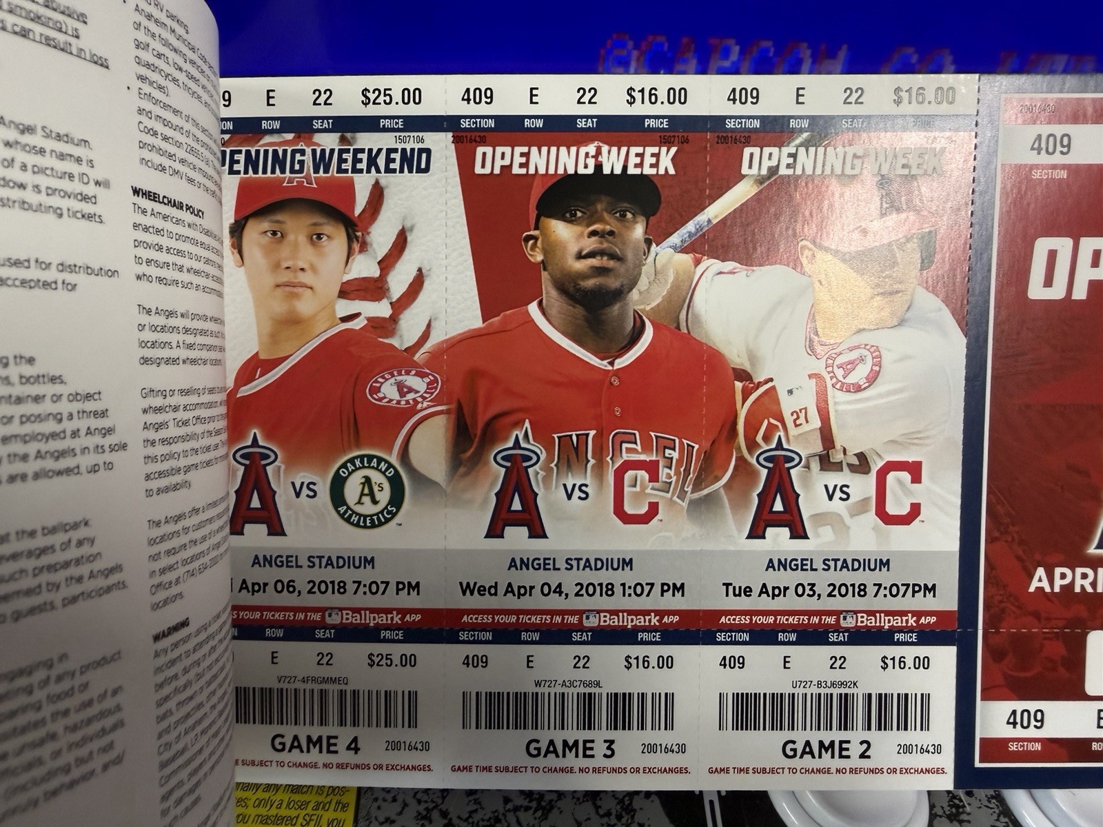 2018 Shohei Ohtani Rookie Season Ticket Book + PSA/DNA Auto Cover RC Early Sig view 12