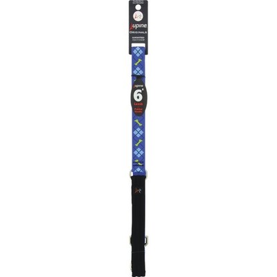 Lupine 1 In. x 6 Ft. Woven Pattern Dapper Dog Leash 41859 Lupine 41859