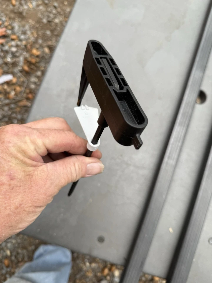 Barras de carga cuadradas con llave Volvo XC90 Thule 2003-2013 Foto 2 de 4