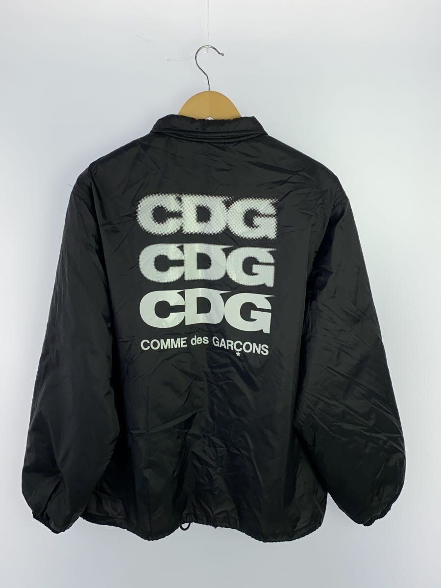 2021SSジャケット❗️COMME des GARCONS‼️ COMME DES GARCONS OTHER 21AW JACKET L NYLON Black PLAIN SZ