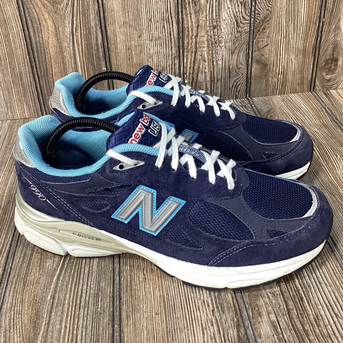Navy Tenis New Balance 990 Couro New Balance Womens 990 BLUE