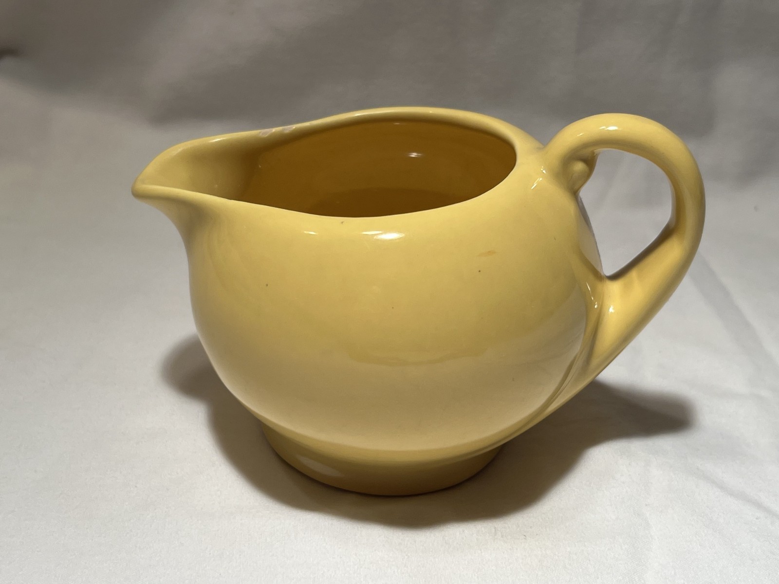 Metlox 200 Series Creamer #1, Canary Yellow-POPPYTRAIL DIVISION /$23 eBay Value