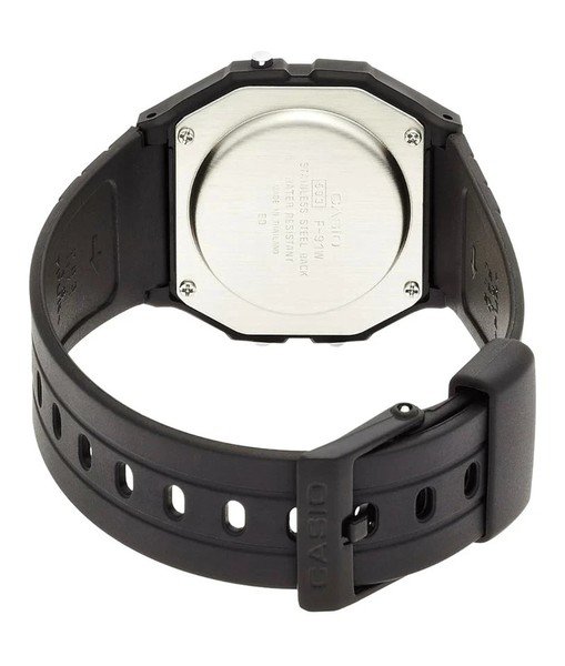 Reloj Casio Clásico Deportivo Digital F-91-1YER Nuevo, Garantía de 1 Año, Cronógrafo, Reino Unido 4