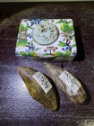 Rare Antique/ Vtg. Chinese Jade Cloisonne Box, Agarwood Nuggets — photo 1