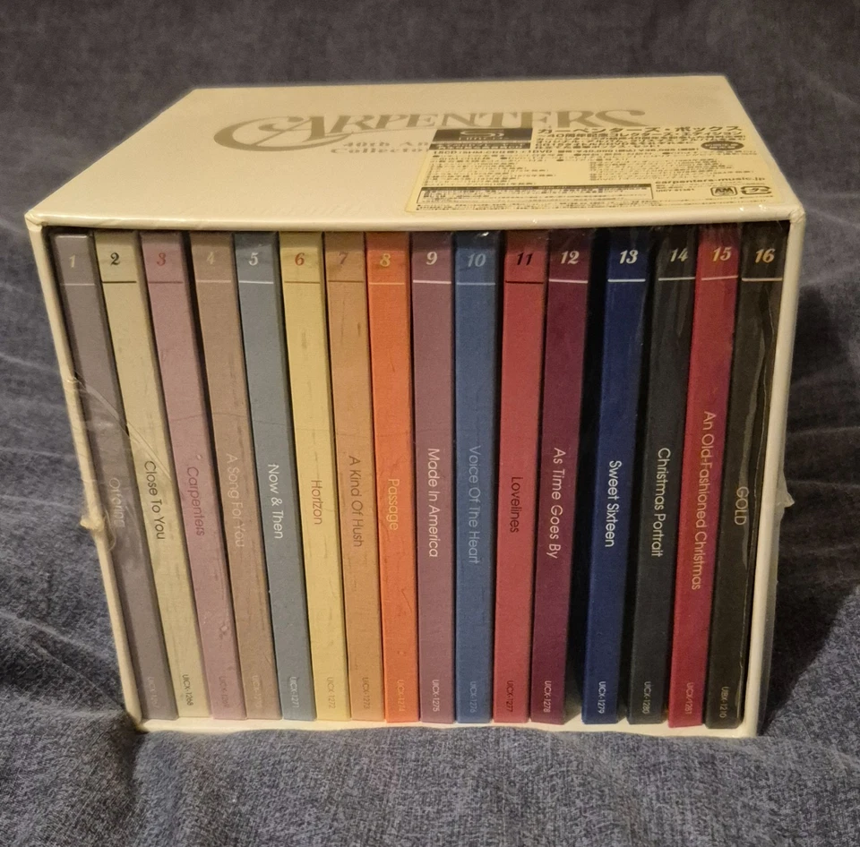 Carpenters - 40th Anniversary Collectors Set - 15 CDs & DVD - Ltd Edition Japan - Image 2 of 4