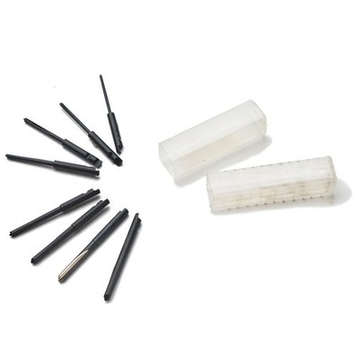 Classic Yankee Style Push Drill Replacement Bits - Spare Set of 8 Double Fluted