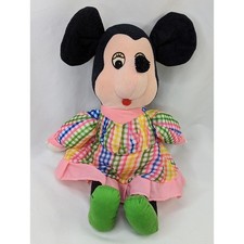 Knickerbocker Minnie Mouse Plush 13 Inch Stuffed Animal Toy