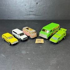 Vintage Hot Wheels Matchbox Lot VW Camper Aries Wagon Spoiler Sport Nissan Van