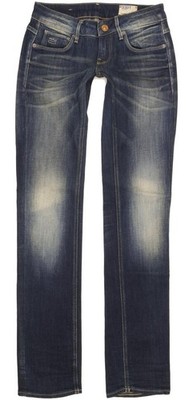 G-Star 3301 Damen Jeans blau Straight Slim Stretch W26 L34 (100692)