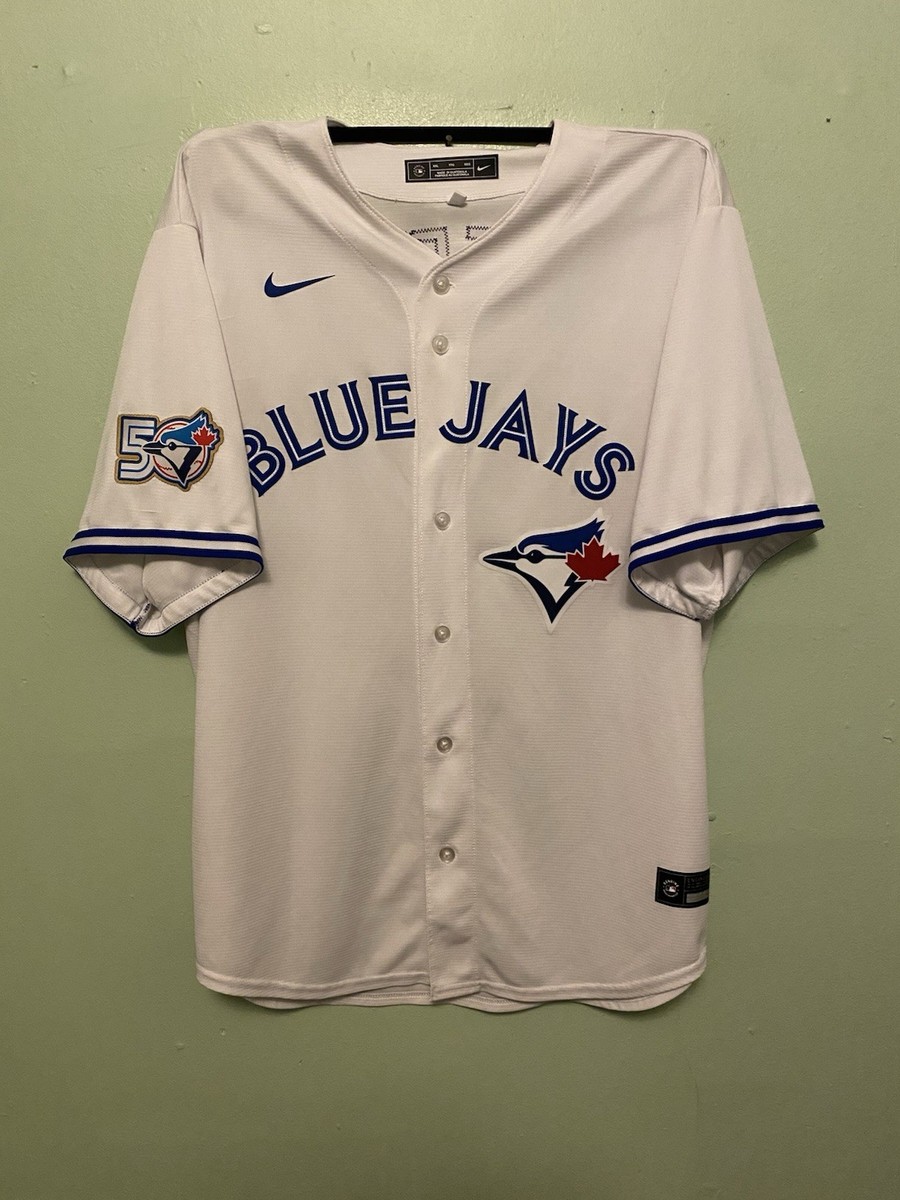 Shane Bieber 2026 Toronto Blue Jays Jersey 50th Anniversary Nike