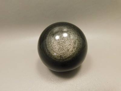 Silver Sheen Sphere 2 inch Gemstone Chatoyant Stone Ball #Os8