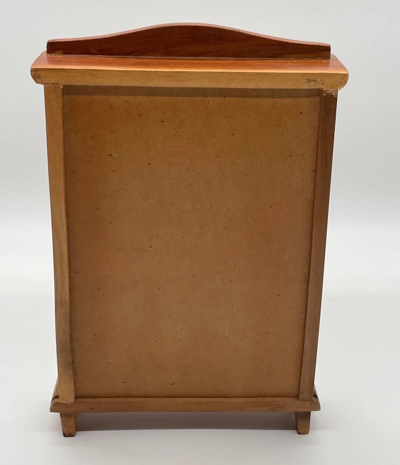 ARMOIRE DE POUPEE ANCIENNE POUR POUPEES MINIATURES - Photo 3/4