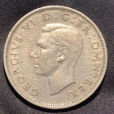 1947 United Kingdom 2 Two Shillings - George VI - VF (Very Fine)