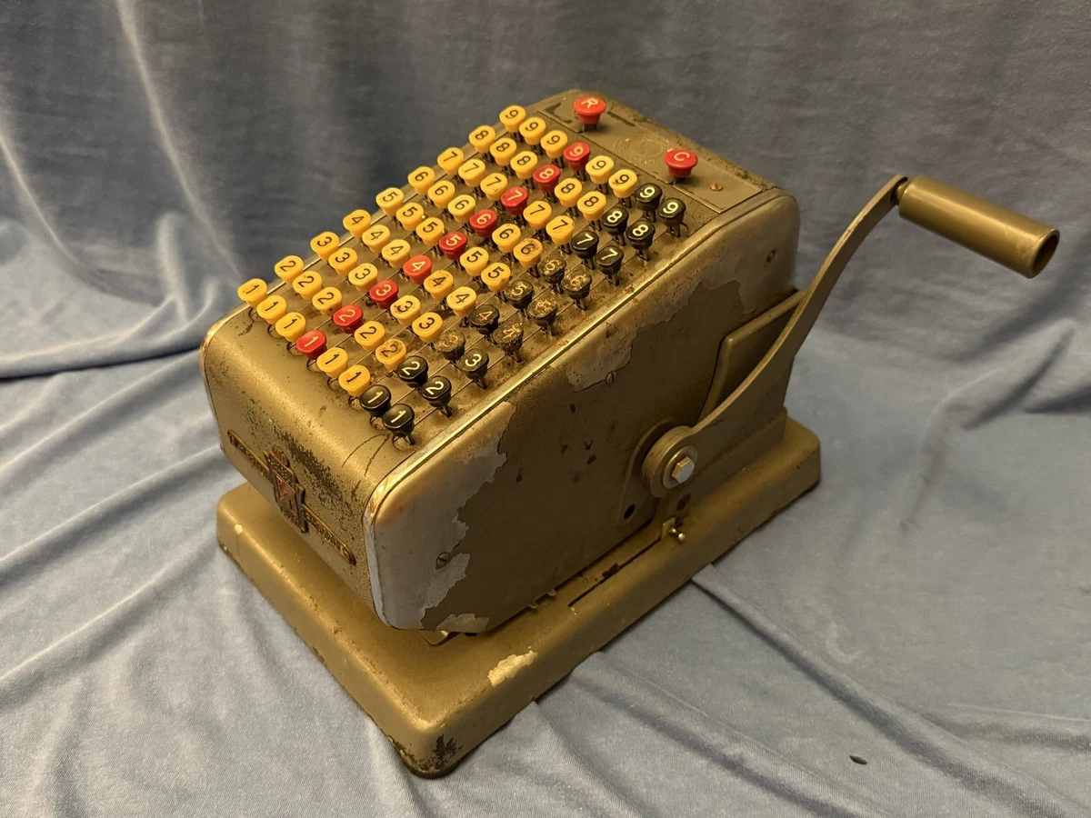 アメリカ　シカゴ　チェックプロテクター　アンティーク　インダストリアル Check Protector In Antique Cash Registers & Adding Machines for
