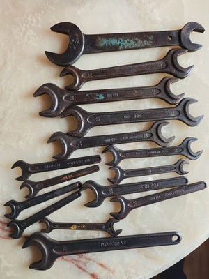 15x Dowidat DIN 894 895 open end wrench Stubai various bundle
