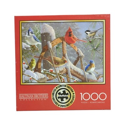 Buffalo Games Premium Quality Interlocking Jigsaw Puzzle, 1000 Piece (Winter