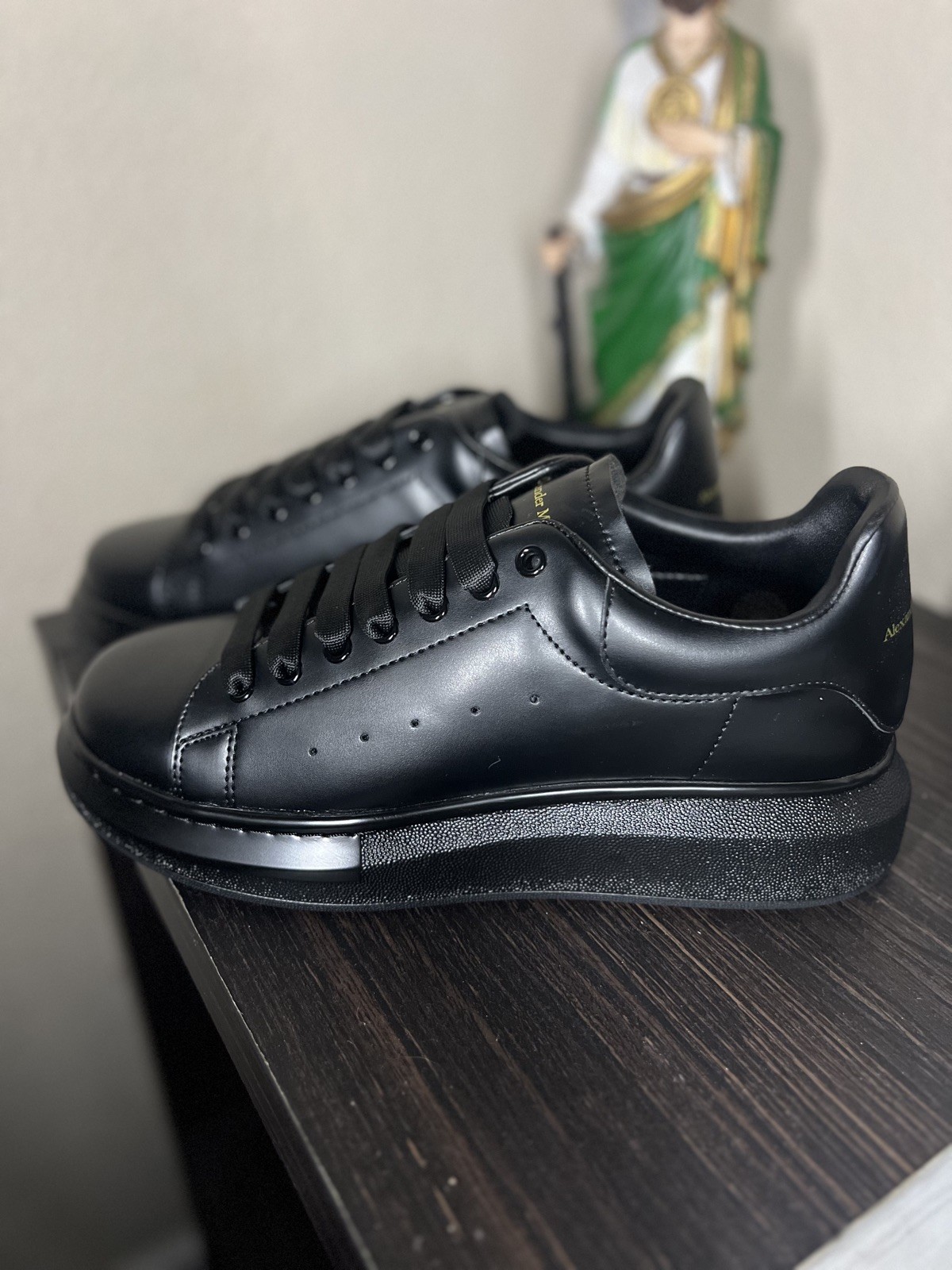 Black Alexander Mcqueen Shoes Men Alexander Mcqueen Shoes Black