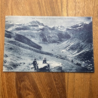 Postkarte Cpa - Abstieg des Col De L iseran Sur Val D isere