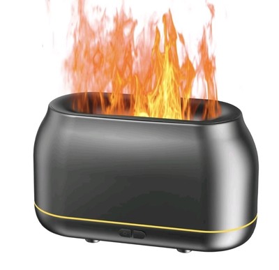 Bunter 7 Flammen Luftbefeuchter Ätherisches Öl Diffusor USB Aufladung 