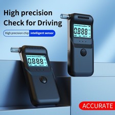 Hygienic Alcohol Testing Device with Washable Mouthpieces for Multiple Users