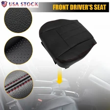 For 2008-2020 Dodge Grand Caravan Driver Bottom Replacement Leather Seat Cover