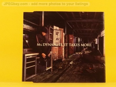 Ms. Dynamite It Takes More (L80) 3 Track CD Single including Picture Sleeve P Re