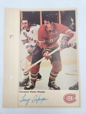 1971/72 COLUMBIAN NHL ACTION SPORT HOCKEY PHOTO TERRY HARPER SHARP!! TORONTO SUN