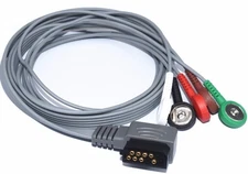 Compatible Philips DigiTrak XT ECG EKG Cable 5leads Snap M4725A New Version