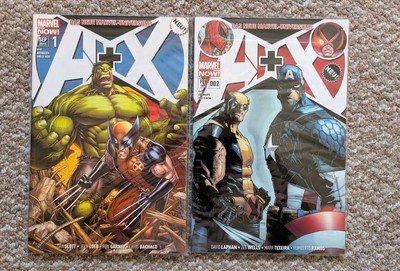Marvel Comic Avengers+ X- Men Band1+2