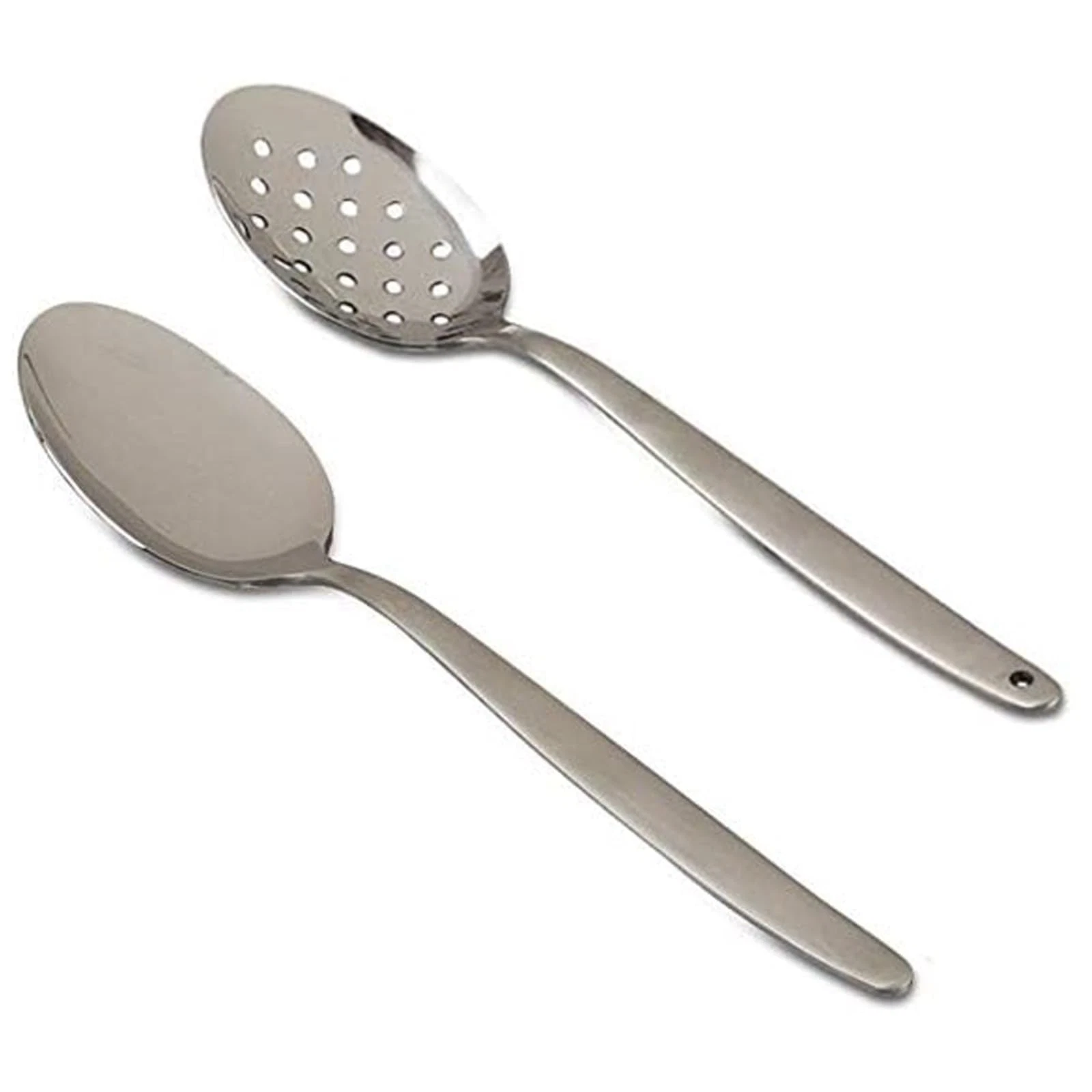 BNAZIND 2 Pack 8 inch Kunz Small Regular and Perforated Sauce Spoon Set | 18/...
Opens in a new wind