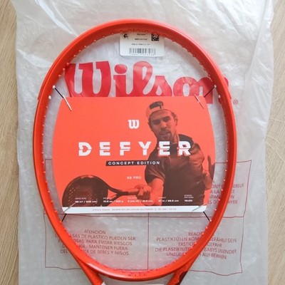 Wilson Defyer 98 Pro Tennisschläger (16×20)  632 cm² L2 Rot WR215311U2