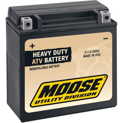 Moose Offroad MOOM72X5B Factory-Activated AGM Maintenance-Free Battery