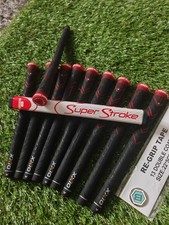 Full Set Srixon Dunlop XX10 WEIGHT PLUS RED Golf Grips Std Superstroke Putter 