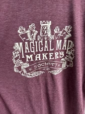 Harry Potter T Shirt Magical Map Makers, The Wizarding Trunk, LG