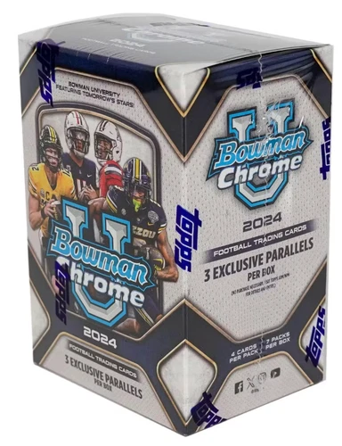 2024 Bowman University Chrome Football FACTORY SEALED